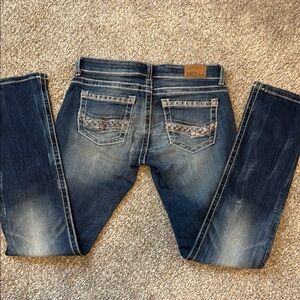 BKE Blue Boot Cut Jeans Classic Style